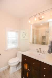 how to complete a low end bathroom remodel